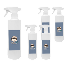 BUBUFITNESS 次氯酸水, 超值家用瓶, 隨時防護, 500ml, 5瓶