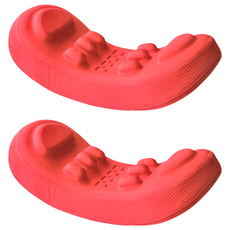 muva 美姿 骨盤枕 人體工學設計 內含六顆能量磁石 遠紅外線透氣布料, 220 x 440 x 160mm, 2個