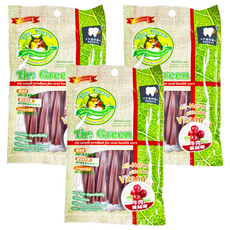 thegreen 星型潔牙 6支, 牛肉 + 蔓越莓, 3包