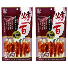 烤一百 星型潔牙鈣骨捲, 雞肉, 120g, 2包