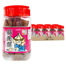 久品香 罐裝豆干 蒜泥狠 蒜味, 350g, 12罐