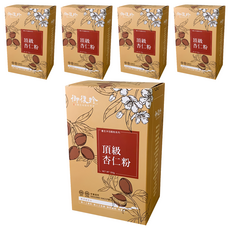 御復珍 杏仁粉 真空包裝 品質細膩 四次研磨 口感溫潤醇厚 香味自然清新, 350g, 5盒