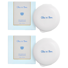 奇哥 嬰幼珍珠酵素爽身粉餅, 30g, 2個