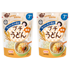和寓良品 寶寶無鹽烏龍麵, 適合7個月以上寶寶, 日本產, 100g, 2包