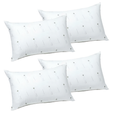 長效抗菌枕 100%聚酯纖維 台灣製, 45 x 75cm, 4個