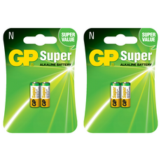 超霸GP Super 5號鹼性電池, 2顆, 2組