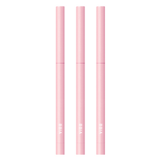 BBIA 魅雅 極細防水抗暈持久眼影眼線膠筆 0.3g - 多色可選, 粉紅石英, 3支