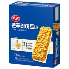 Post 玉米能量棒 10入 含9種維生素 3種礦物質, 270g, 1盒