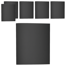 Sunny 三瑩文具 4孔資料夾 SBN-291A, 322 x 264 x 40mm, 黑色, 6本