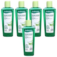 babaria純蘆薈修護凝膠 西班牙進口 舒緩保濕 曬後修護 全家適用, 250ml, 5瓶