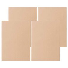 PENROTE 筆樂 B5柔色活頁筆記本 26孔 E0475 奶茶色, 4本