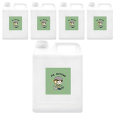 咘酮 洗食物專用免稀釋次氯酸水, 2L, 5桶