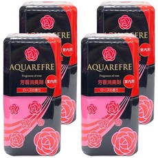 Lion Chemical 獅子化學 廁所室內用消臭劑 玫瑰香 400ml 有效去除異味 持久散發玫瑰香氛, 4入