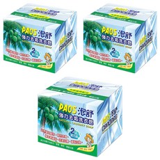 泡舒 強力去垢洗衣皂, 2入裝, 天然強效配方, 輕鬆巧裝, 320g, 3盒