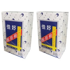 白兔脫脂棉(崙), 1入, 2盒