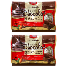 Takaoka 高岡食品 原味生巧克力, 140g, 2袋