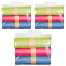 Handymo 生活好幫手 環保垃圾袋 中54 x 65cm 3袋裝 家用清潔必備, 3袋