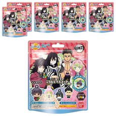 BANDAI 鬼滅之刃吊飾入浴球II 含公仔吊飾 共4種/5種, 款式隨機, 75g, 6個