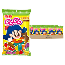 乖乖 QQ 小熊軟糖 綜合水果, 35g, 17包