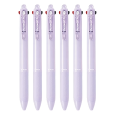 PILOT 百樂 Acroball 輕油3+1多功能筆, 薰衣草紫, 6支