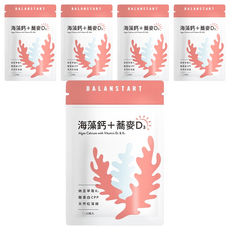 人可和 海藻鈣蕎麥D3 維持骨骼健康, 30顆, 5入