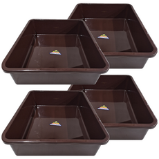 CHUANG YING 創贏 CY-222 600密盆 餐飲專用, 耐摔不沾污, 台灣製造, 52.8 x 42.8 x 13cm, 4個