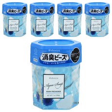 KOKUBO 小久保 芳香消臭珠, 皂香, 5罐, 200g