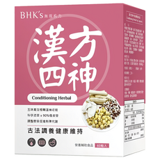 BHK's 漢方四神 素食膠囊, 薏仁萃取物, 柑橘生物類黃酮, 菸鹼素x鋅x鎂, 60顆, 1盒