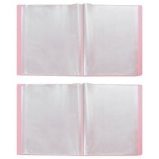 珠友文化 A4粉彩資料本 RB_30C 30頁, 2本, 粉紅色