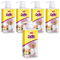 CASTLE 家適多 奶瓶蔬果餐具清潔液, 歐盟認證APG洗淨因子, 99%長效防護, 500ml, 5瓶