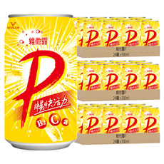維他露P 汽水 含維他命B2、維他命C 陽光活力滋味, 330ml, 72罐