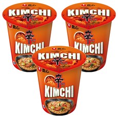 NONGSHIM 農心 辛辣白菜風味杯麵 75g, 3入