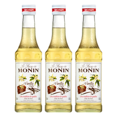 MONIN 莫寧 香草風味糖漿, 250ml, 3瓶