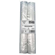 SICO 舒肥專用真空包裝袋捲型, 600 x 30cm, 2捲, 1包