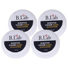 BEU-LAB 嫁接睫毛專用卸除膏 5g, 4個, 單一顏色