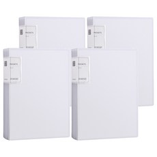 雙德 粉彩資料簿 A4 40頁 透明白, 4本