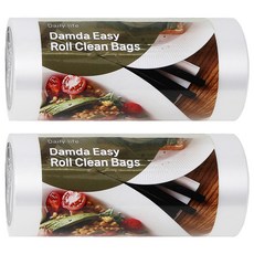 Damda 抽取式保鮮袋, 500枚, 小 (S), 2捲