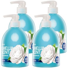 快潔適 SDC 抗菌洗手乳, 山茶花香, 4瓶, 300ml