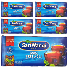 SariWangi TEH ASLI 紅茶包, 1.85g, 25包, 5盒