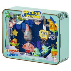 SEMBO BLOCK 森寶積木 海绵寶寶奇妙夢境相框 積木, 星河漫游, 1個