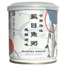 GULIUGULIU 谷溜谷溜 虱目魚粥, 1罐, 300ml