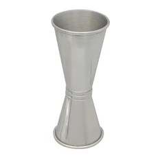 JJ-25 42ml 不鏽鋼雙頭量酒器 雞尾酒調酒杯 專業酒吧用品, 1個, 銀色