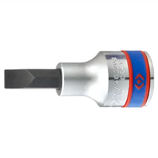 KING TONY 金統立 專業級工具 1/2"DR 一字起子頭套筒 KT402214, 112g, 1個