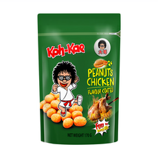 Koh-Kae 大哥 雞汁味花生豆 外層酥脆, 170g, 1包