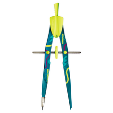 Maped 學用弓型兩用圓規 綠色 學生幾何繪圖好幫手 附收納盒, 1支