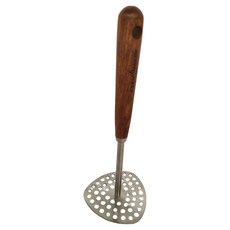 PUSH!廚房用品 304不銹鋼馬鈴薯壓泥器, 8.8 x 23.3cm, 1個