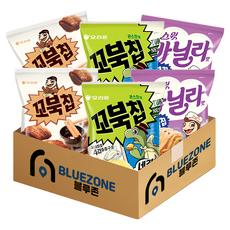 ORION 好麗友 烏龜玉米脆片組合包, 玉米濃湯 2包 + 巧克力 2包 + 香草口味 2包, 1組