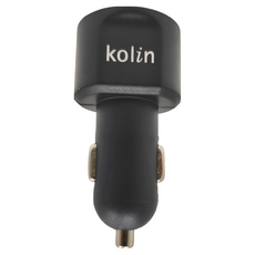 Kolin 歌林 急速車用充電器, KEX-DLCA22, 黑色