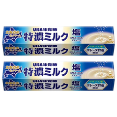 UHA 味覺糖 特濃牛奶條糖 鹽味, 37g, 2條