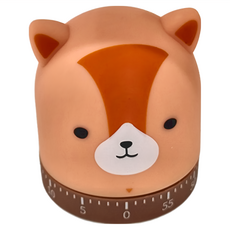 REQIR 立刻 卡通機械式計時器, 狐狸, 1個